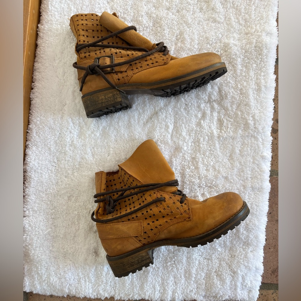 Jeffrey Campbell Perforated Ankle Boots